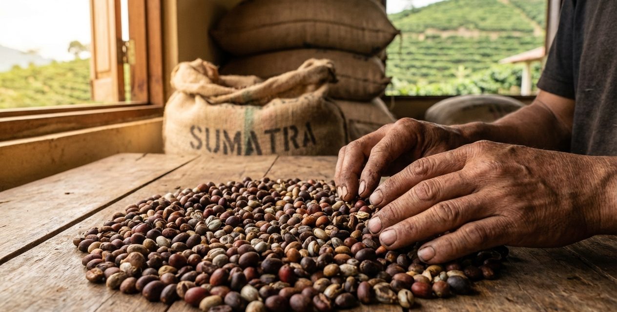 Perjalanan Kopi Sumatra Dari Petani Ke Pasar Global